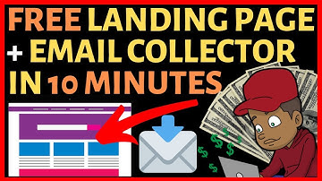 How to Create a High-converting LANDING PAGE for FREE with Popup Form (and Free Email List!)