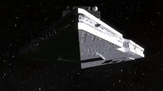 Star Destroyer Dropping Out Of Hyperspace