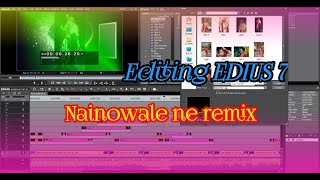 nainowale ne cheda man ka pyala song, nainowale ne copyright free, edius 7 video editing #edius7