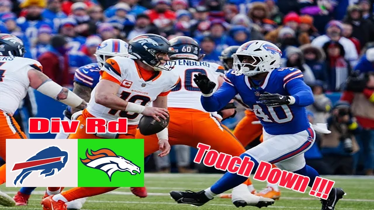 Bills Vs Broncos  GAME FULL 2nd-Qtr Div Rd Jan 17,2026 NFL Today | NFL HIGHLIGHTS