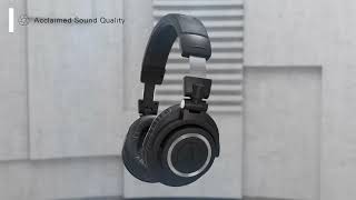 ATH-M50xBT2 | Second-Generation M50xBT Wireless Headphones