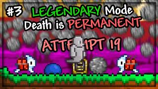 Terraria HARDCORE Legendary Mode #3 - Drunk FTW