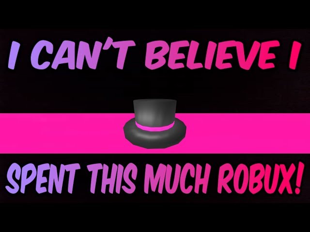 red banded top hat for 10 robux youtube