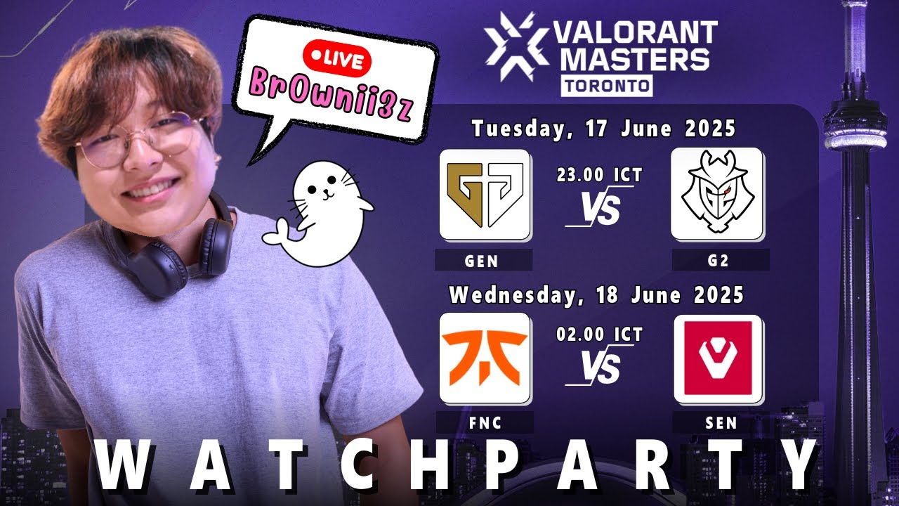Sen Val Masters GEN vs. G2 | FNC vs. SEN - VALORANT Masters Toronto - Playoffs # ...
