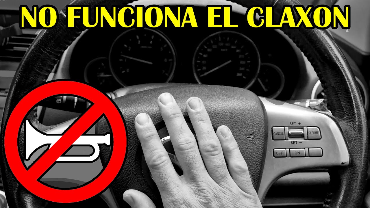 El CLAXON del carro no funciona 🔇 - SOLUCION FACIL paso a paso. 