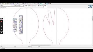 2D CAD work: Techsoft Design V3: Cutlery project: Part 2