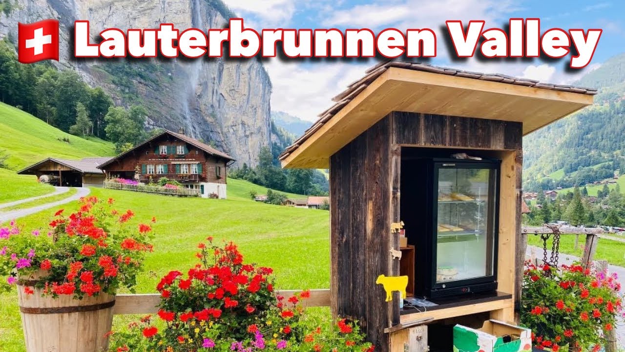 Lauterbrunnen Valley , Most Beautiful Village In Switzerland | A piece of Havean | Swiss View 2021☘️