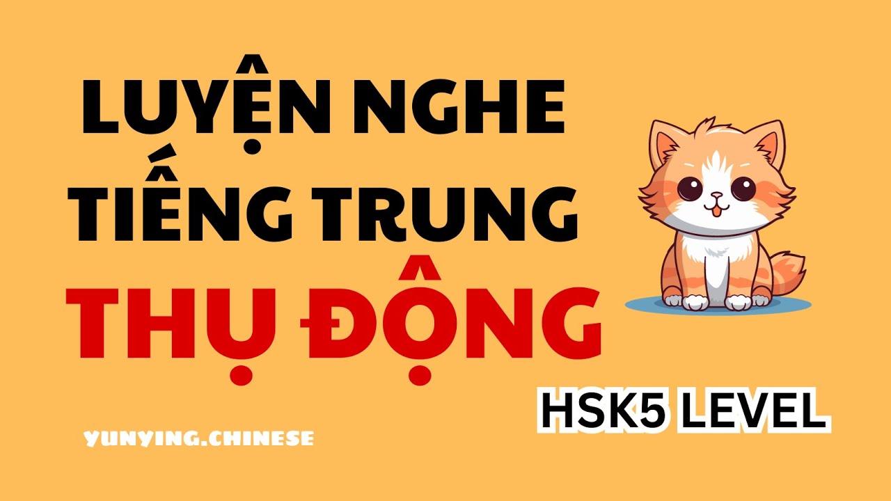 4 tiếng luyện nghe tiếng trung thụ động trong khi ngủ | TRÌNH ĐỘ HSK5
