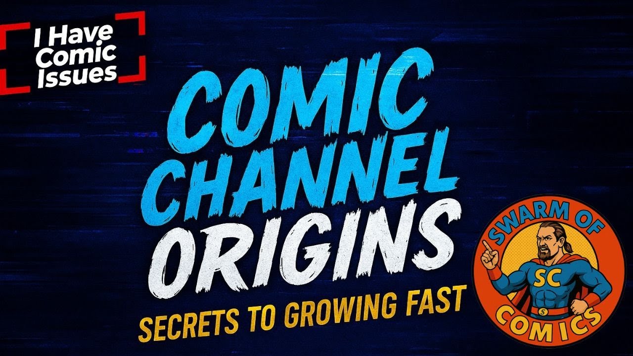 Why "Bad News" Videos Get 7,000 Views: Randy's Honest Comic Channel Origin Story (Swarm of Comics)