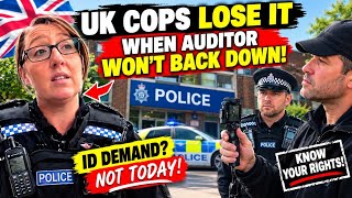 UK Cops LOSE IT When Auditor Won’t Back Down Over ID Demand!