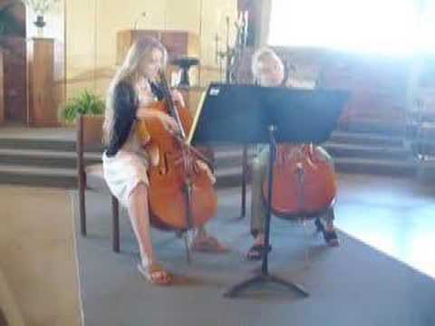 Cellists Kira Meade & Nancy Baun