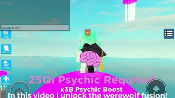 ROBLOX | Unlock Werewolf Fusion In Super Power Fighting Simulator!