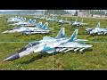 Russian Airbase for Next Generation Fighter Jets Bombarded by Missiles
