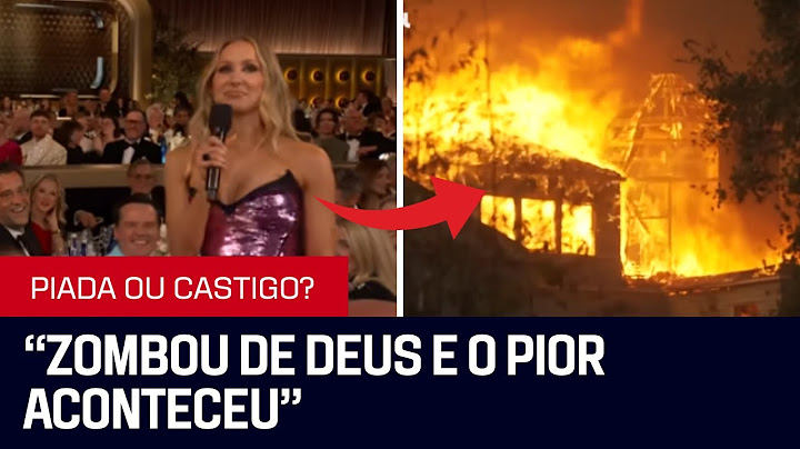 INCÊNDIO EM LOS ANGELES devasta mansões de famosos após polêmica no Globo de Ouro