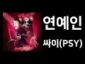 싸이 PSY 연예인 가사포함