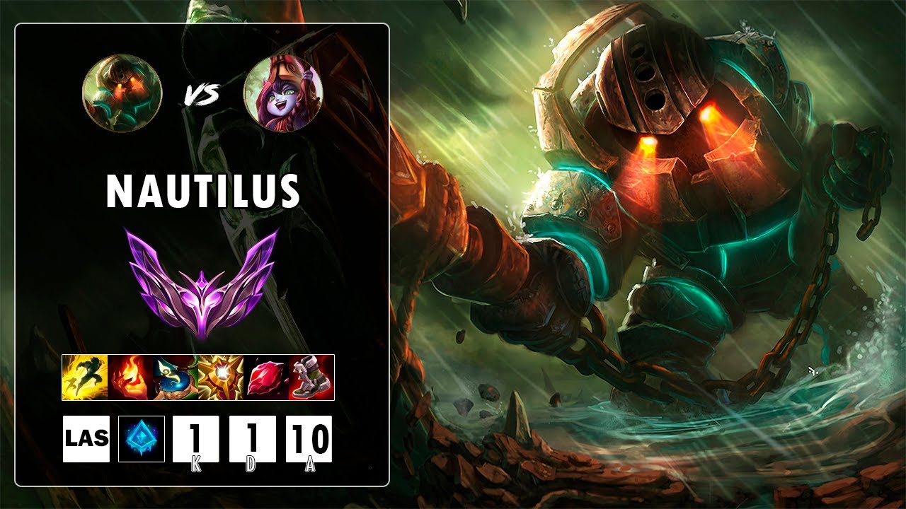 Nautilus vs Lulu ⚓🏆 Definiendo la Partida con un Invade Maestro Parche 14.1 YouTube