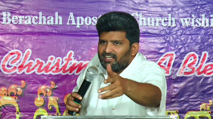 2 Message by - Pastor T.Jafanya Sastry Garu.
