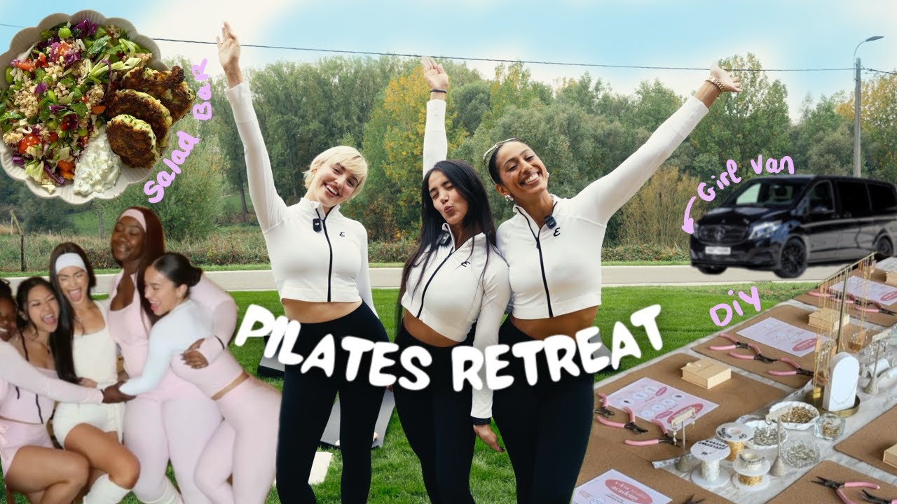 J'ORGANISE une RETRAITE DE PILATES pour mes abonnées ! (Épisode 2)