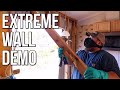 COMPLETE Wall and Window Rebuild | Budget Mobile Home Remodel #17