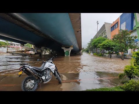 Inundaciones tras lluvias del sábado en Cali