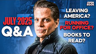 July 2025 Q&A: Leaving America, Running for Office, & Books To Read - Open Book