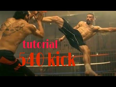 How to 540 kick in only one minute   | learn fast