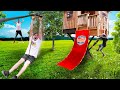 TREE HOUSE OBSTACLE COURSE CHALLENGE!