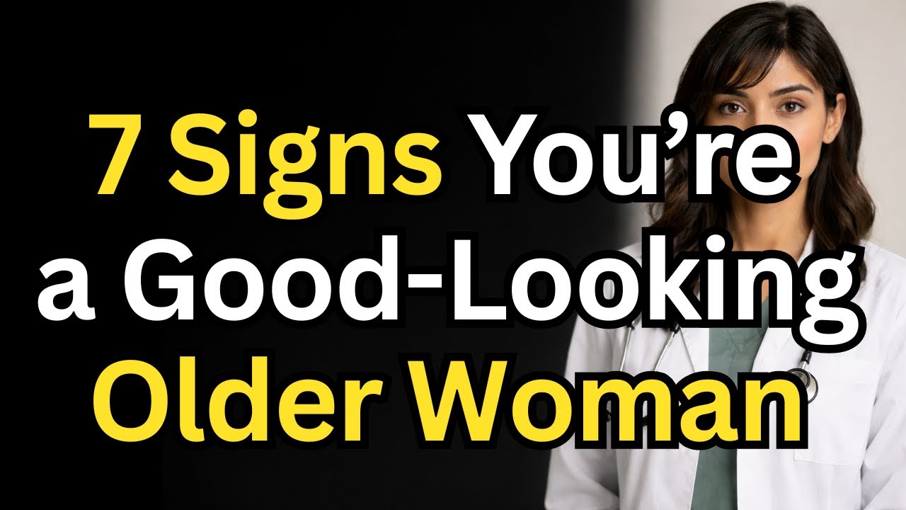 7 Clear Signs You’re a Good Looking Older Woman Even If You Don’t Realize It! senior, old age
