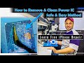 How to remove power ic with easy and safe method  clean glued ic  mobile repair academy