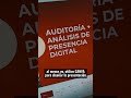 Te cuento qué es y cómo se hace una auditoría digital #shorts
