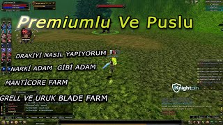 Premiumlu ve Puslu Okçu #7 I BİRAZ GÖREV BİRAZ FARM I DRAKİ YAPILIŞI I MANTİCOREGRELLURUK BLADE