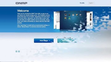 QNAP TS-469L NAS Initialization Process