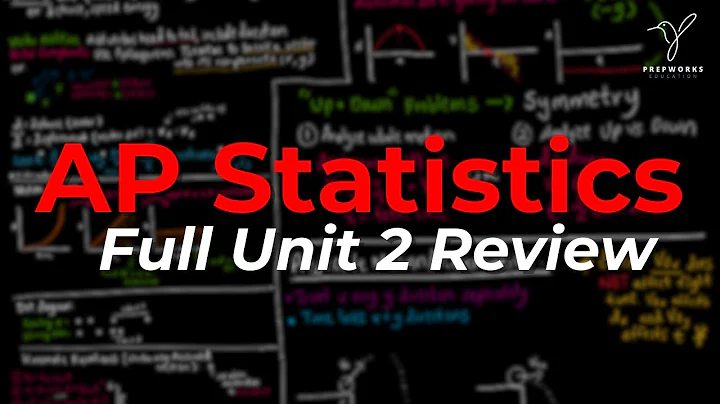 AP Statistics | Unit 2 Review | Exploring Two-Variable Data (EVERYTHING YOU NEED TO KNOW!!)