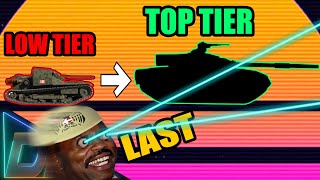 from  LOW TIER to the TOP TIER 2.2 //Destroy Me And I&#39;ll Steal Your Tank (War Thunder)