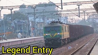 Live Train Action At Jwalapur Railway Station