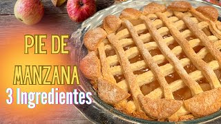 PAY DE MANZANA 3 INGREDIENTES / Apple Pie 3 Ingredients