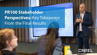 PR100 Stakeholder Perspectives: Key Takeaways From the Final Results