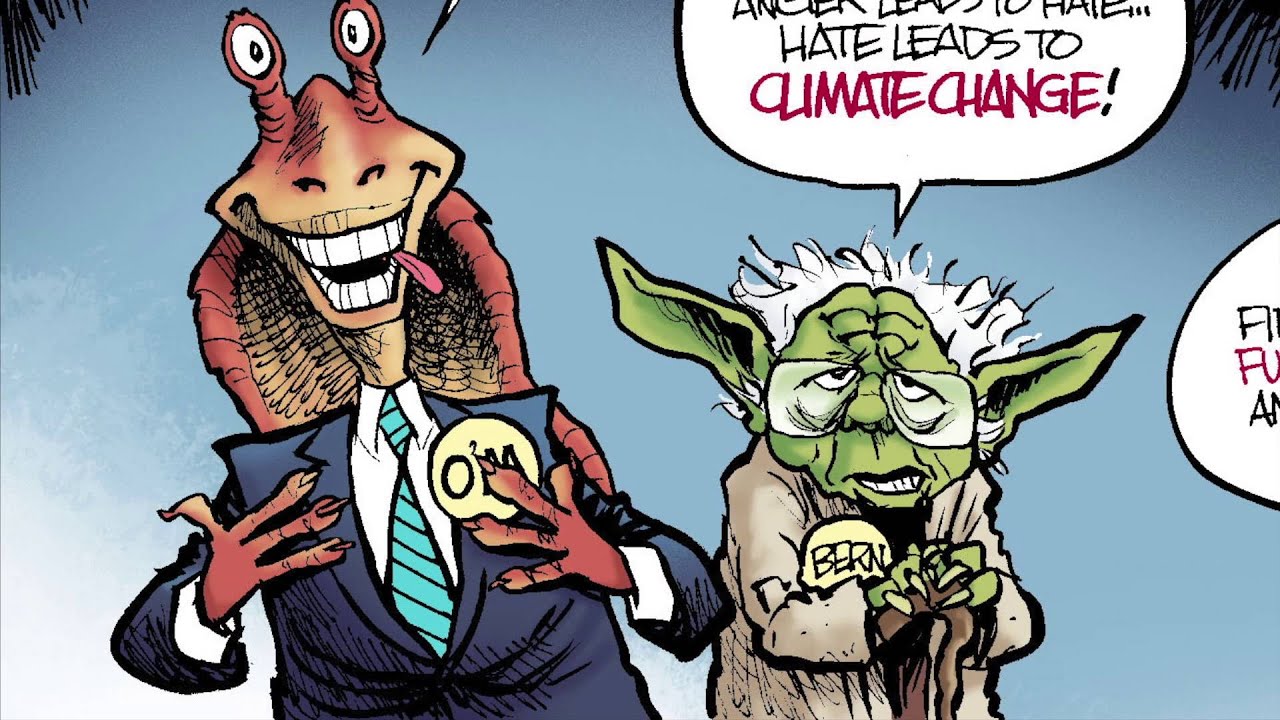 7 Masterful Star Wars Themed Political Cartoons Youtube
