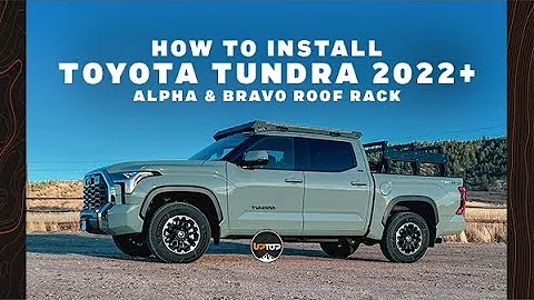 How To Install Toyota Tundra (2022+) Roof Rack | upTOP Overland
