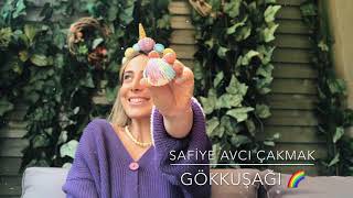 Safiye Avcı Çakmak-Gökkuşağı Resimi