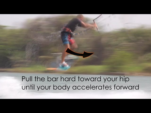 How to kitesurf: 313 handle pass