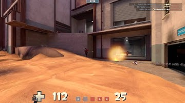 TF2 - Hitbox bug @anti-sniper (crouch+jump spam script)
