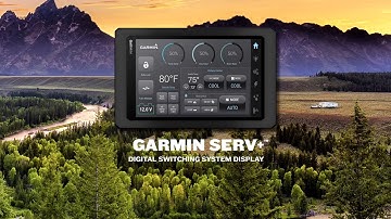 Garmin SERV+ digital switching system display