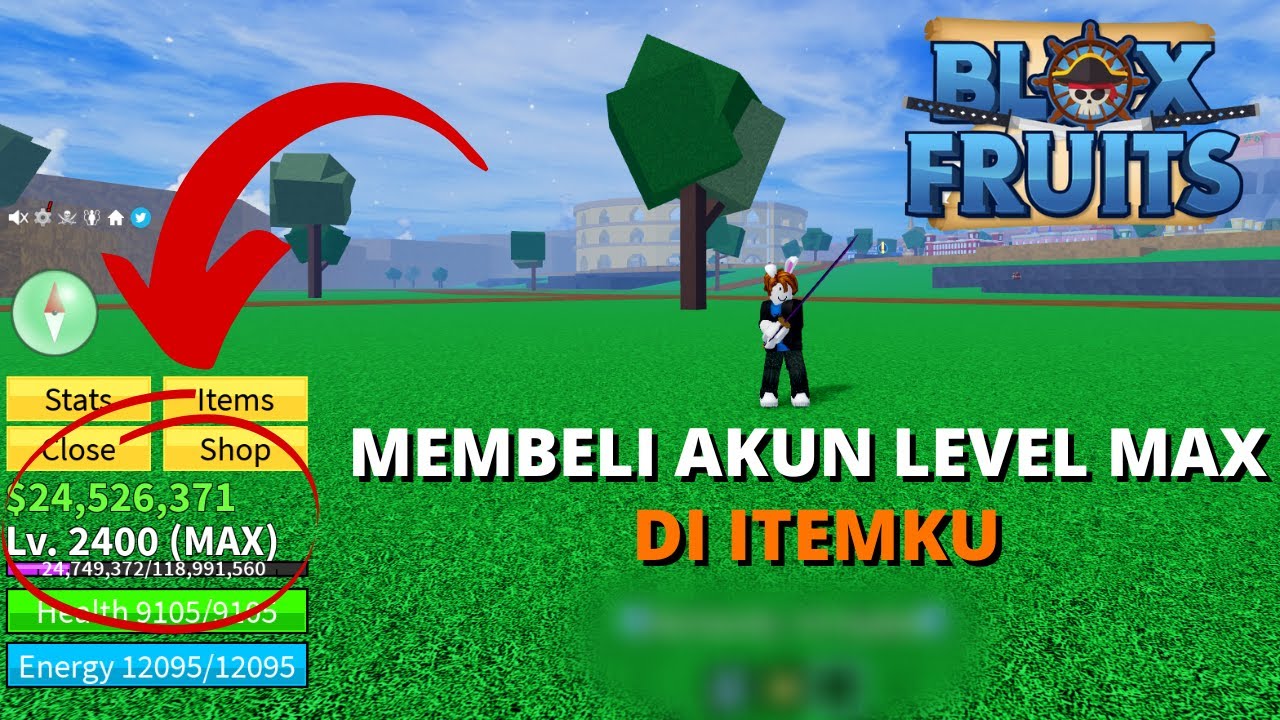 Beli Akun AKUN BLOX FRUIT BEST COMBO [SHADOW FRUIT] [LEVEL MAX] Roblox  Terlengkap dan Termurah November 2023 1603350