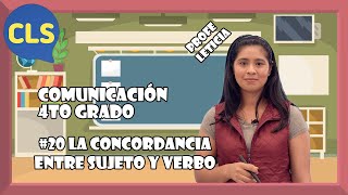 #20 Concordancia entre sujeto y verbo #Comunicación​ 4°