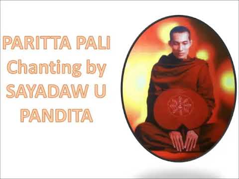 Dhajagga Sutta Pali chanting by Sayadaw U Pandita