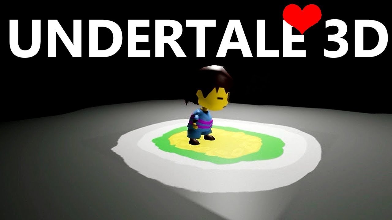 I'm making Undertale 3D - YouTube