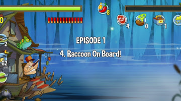 swamp attack: episode 1 - 4 raccoon on board!