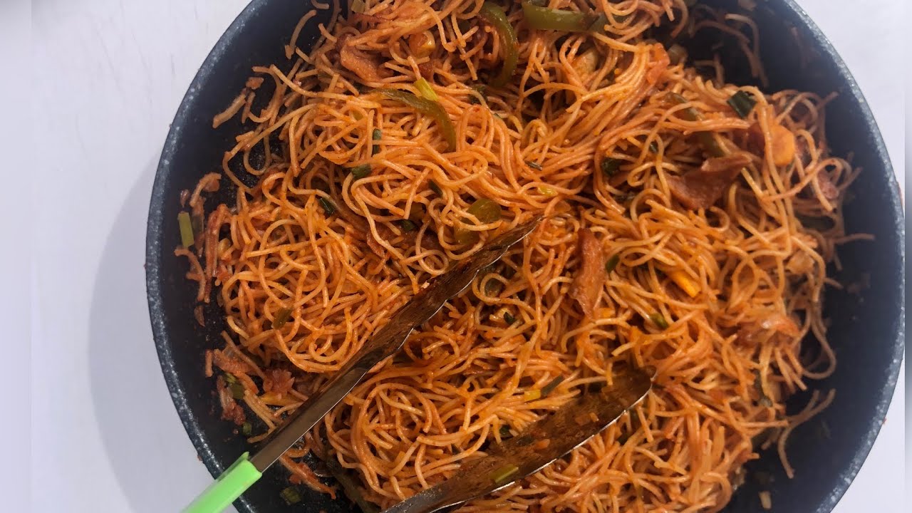 Simple Easiest Tastiest Jollof Spaghetti Recipe Ready In 20 Minutes simple-easiest-tastiest-jollof-spaghetti-recipe-ready-in-20-minutes
