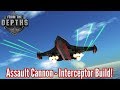 From The Depths | Interceptor Build - Assault Cannons!!